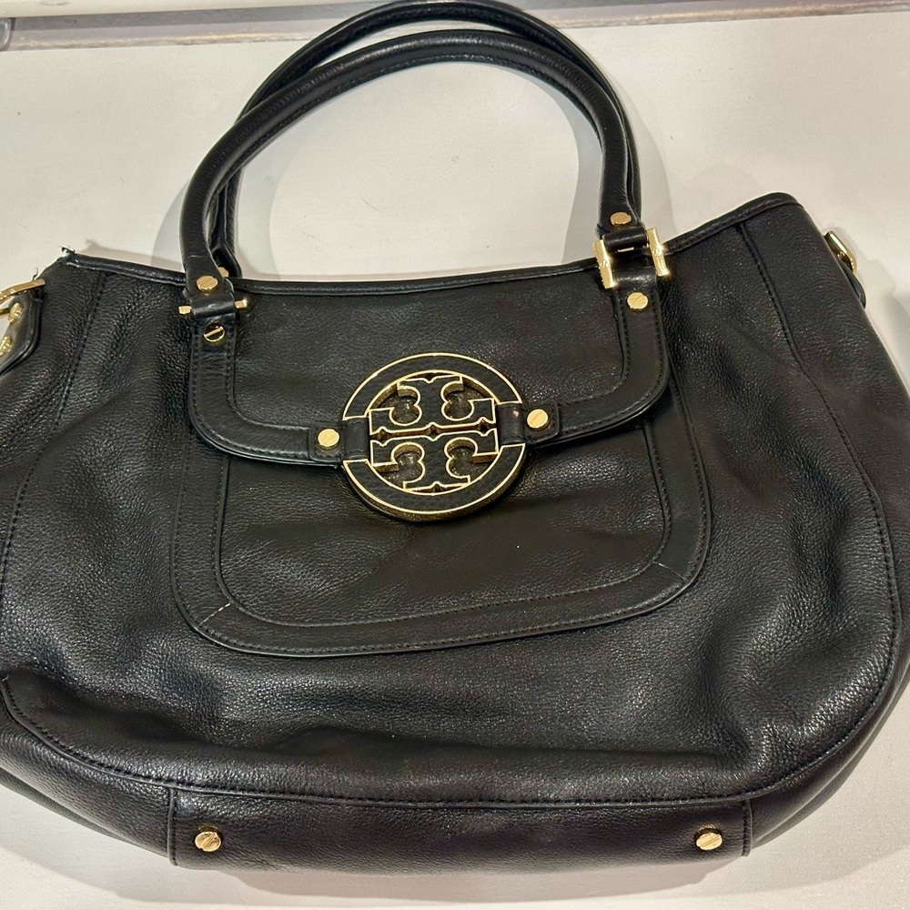 Tory Birch Black Leather HandBag